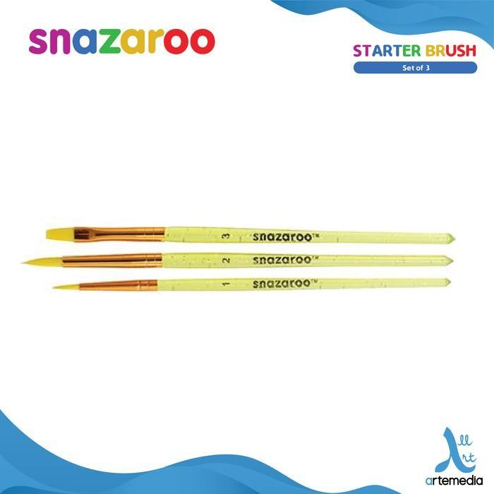 

Kuas Snazaroo Starter Brush Set 3 As