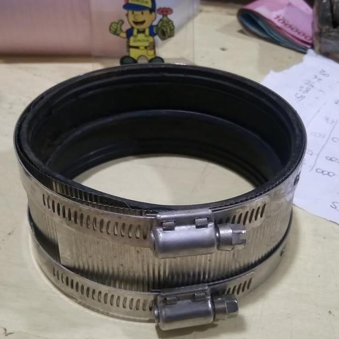TERBARU KLEM COUPLING CIP 11/2" STAINLESS BEST SELLER BAUT 1 TERMURAH