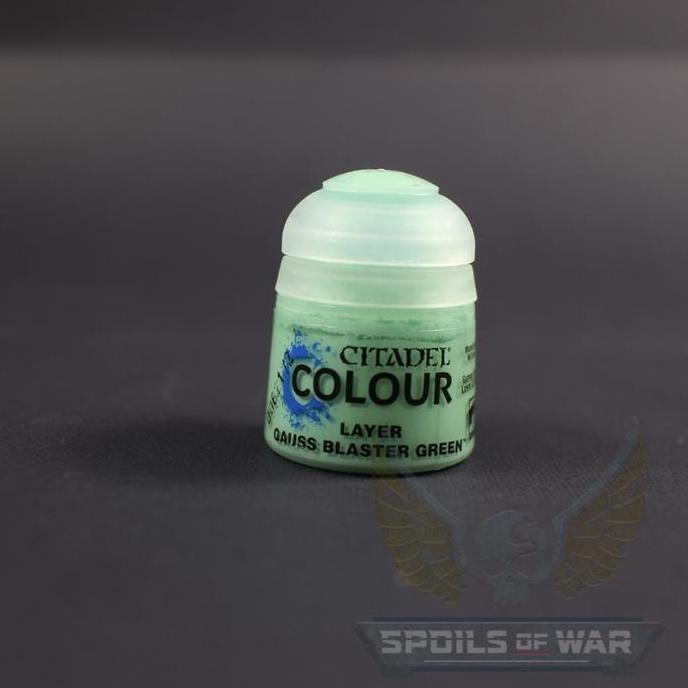 

Citadel Paint - Layer - Gauss Blaster Green