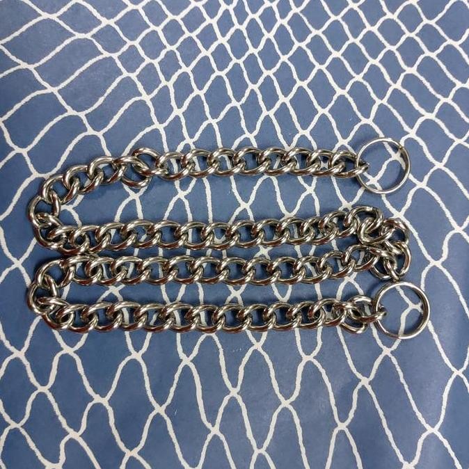 Rantai Anjing Stainless 100%/ Rantai Leher Anjing /Rantai Anjing