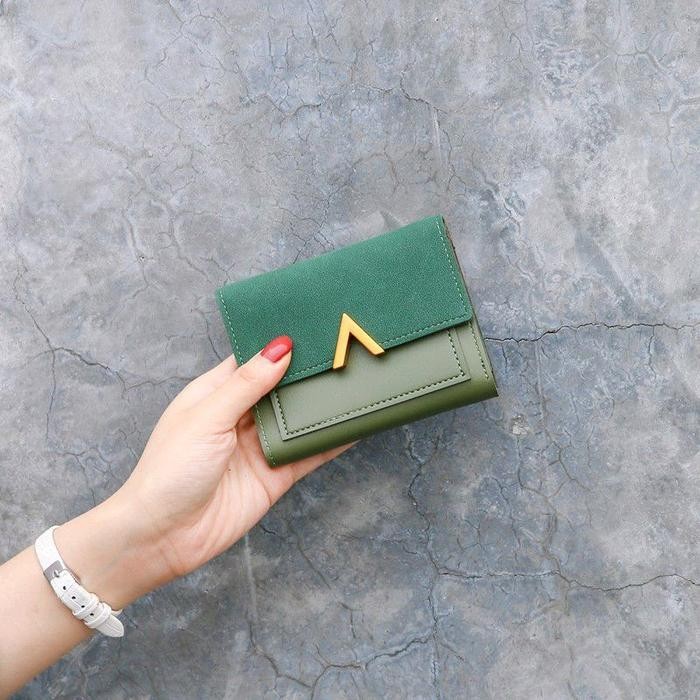 Tgs Wn Dompet Kecil Wanita Import Fashion Korea Dompet Lipat Wallet Credit Card Dompet Lipat Tiga Do
