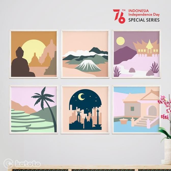 

Paint By Numbers Indonesia Series Painting Kit Paket Melukis Anak