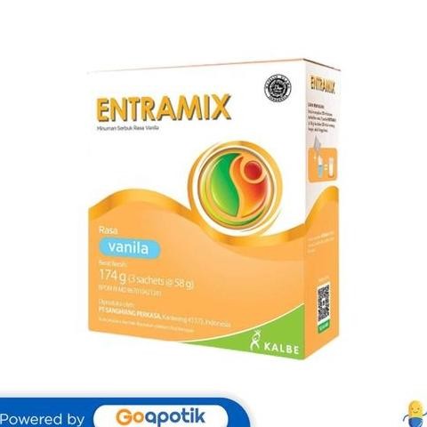 

NO_MORE Entramix Susu Rasa Vanila 174 Gram Box