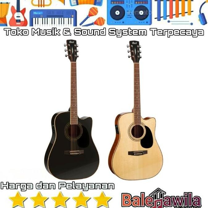 Gitar Akustik Elektrik Gitar Cort Ad880Ce Ad 880Ce Ad880 Ce Original