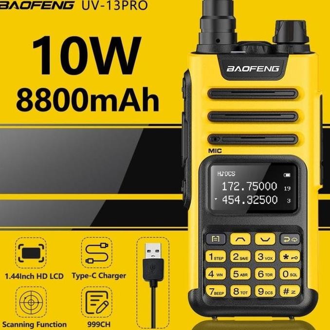 Ht Baofeng Uv-13 Pro Uv13 Pro Radio Walkie Talkie Uv13 Uv-13 Pro 10 Km