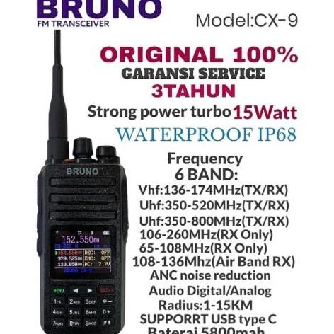 Ht Bruno Cx 9 Audio Digital Lcd Fullcolor