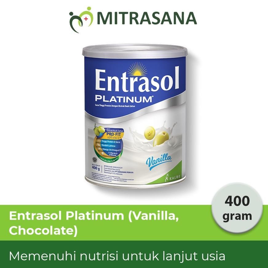 

NO_MORE Entrasol Platinum Coklat & Vanilla 400 Gr