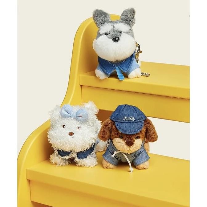 Sale Dachshund/Schnauzer Plush Bag Pendant Charm Bag Accessories