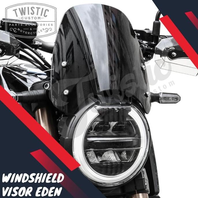 Cover Lampu Visor Windshield Eden Motor Honda CB650R