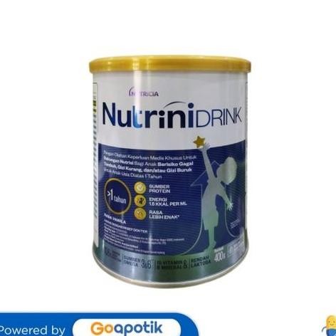 

NO_MORE Nutrinidrink Rasa Vanila 1-12 Tahun 400 Gram Kaleng