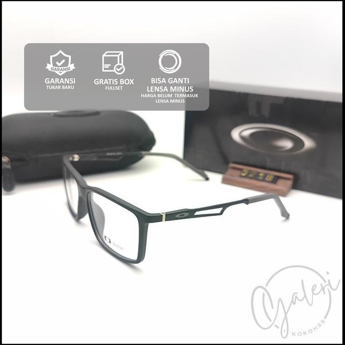 Baru Frame Kacamata Oakley 004 3218 Eksklusif Fullset Pria Wanita Minus Plus
