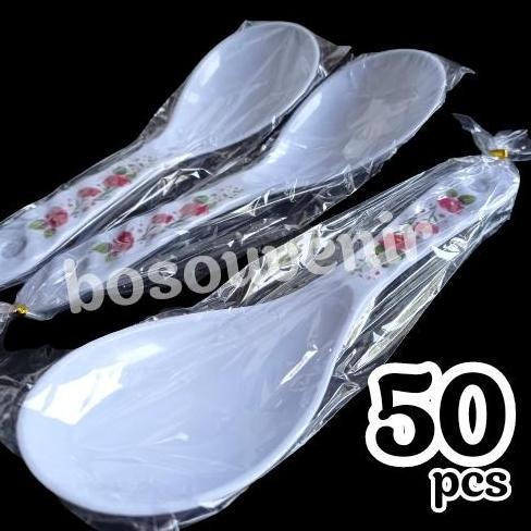 Paket 50pcs Centong Melamin Souvenir Pernikahan unik