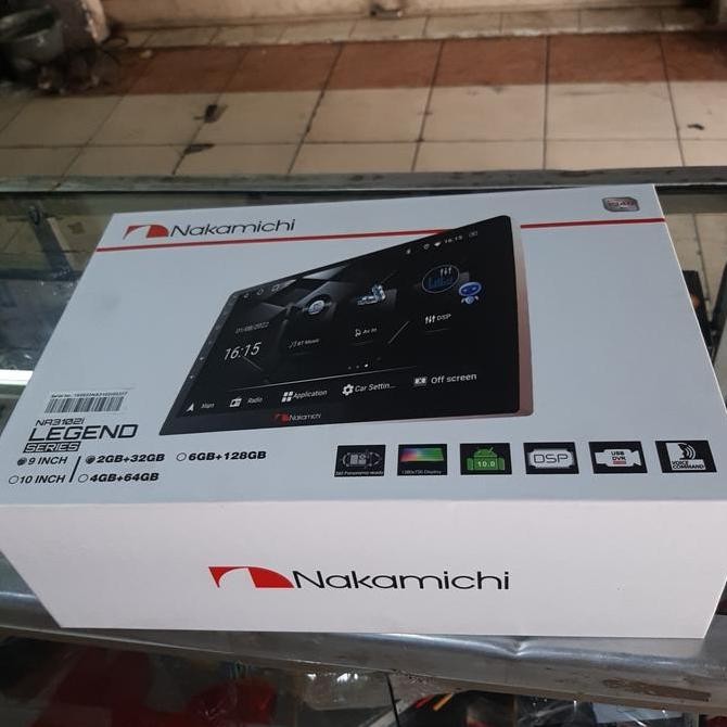 // Nakamichi Na 3102I T5 Ram 4 /64 Head Unit Android 9 Inch Na-3102I //