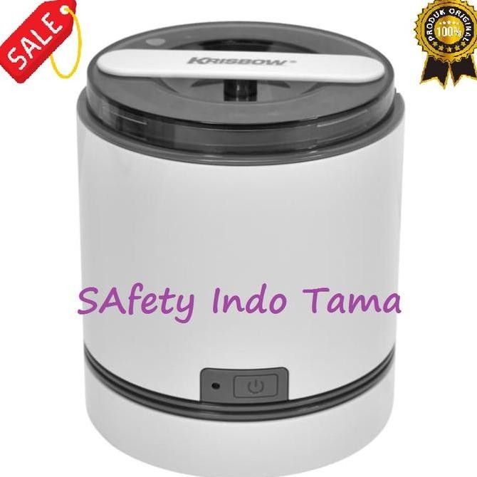 Krisbow Ultrasonic Cleaner Digital - Alat Pembersih Perhiasan Kuat