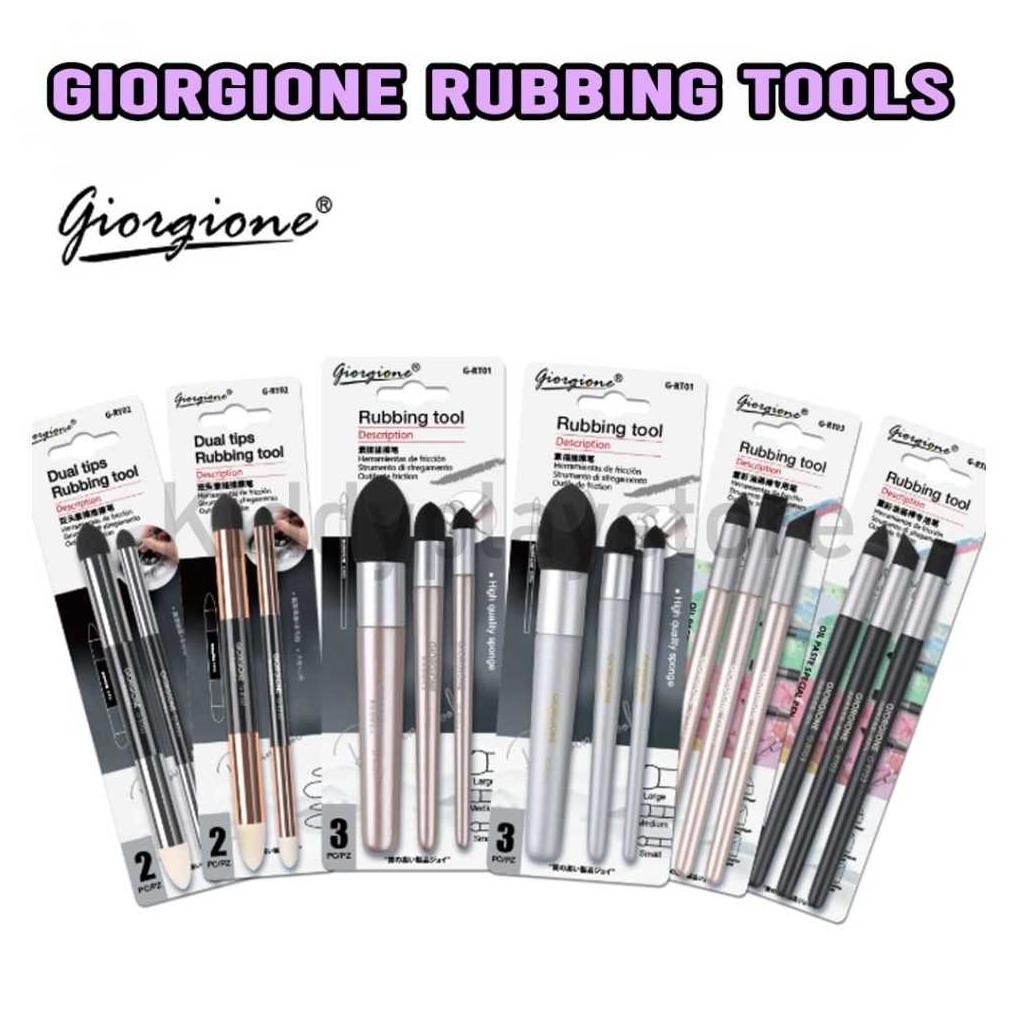 

Giorgione Sketch / Oil Pastel Rubbing Pen Set Pena Gosok Sketsa/Lukisan Cat Minyak G-RT Nugi