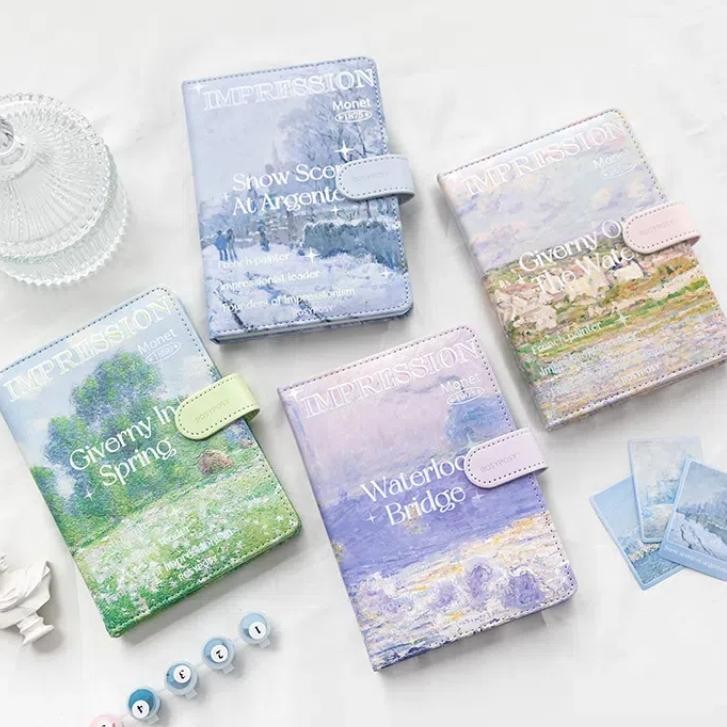 

LOOOOPY Buku Catatan Unik Penutup / Notebook / Full Color Buku Diary Rosyposy Nature Pemandangan Korea Vintage Lucu / Notebook Gesper Magnetik Nugi