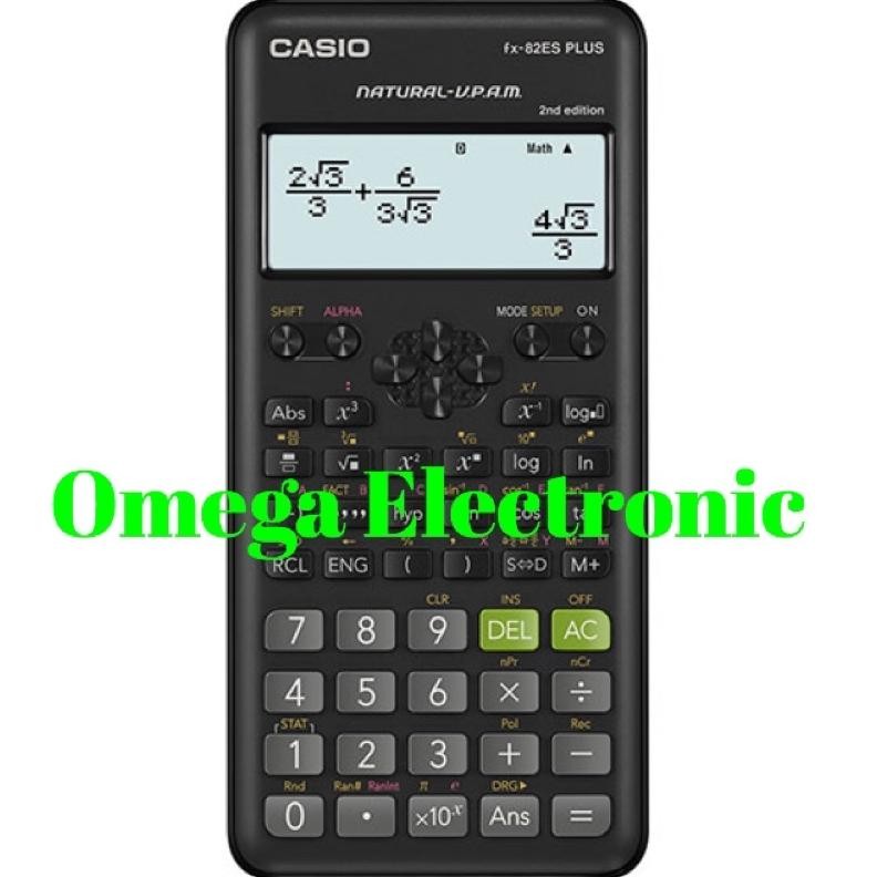 

Casio Calculator Scientific FX 82 ES PLUS - Kalkulator kuliah sekolah FX-82ES PLUS Nugi