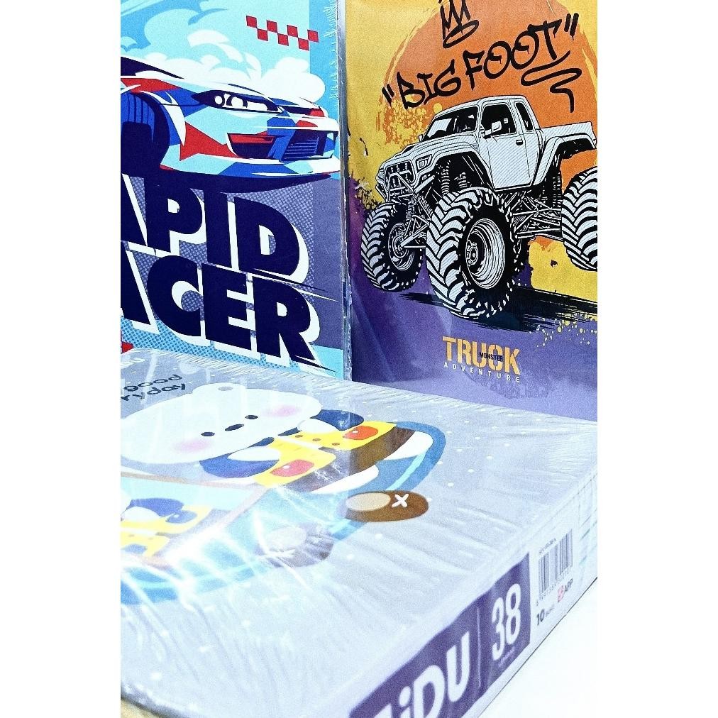 

Buku Tulis Merk Sidu / Sinar Dunia 38 Lembar (Isi 10) Nugi