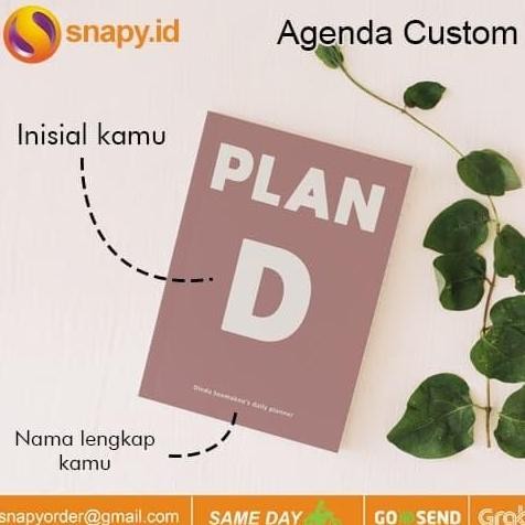 

Tersedia Notebook Agenda Custom Hardcover - Buku Planner Cetak Desain Sendiri