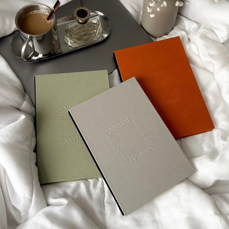 

Buku Agenda / Journal Book / Buku Jurnal / Planner / Planner Book / Journaling Book / UNDATED ANNUAL PLANNER Nugi