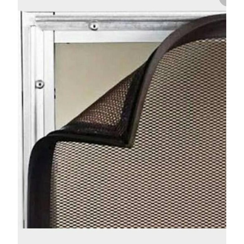Kasa Nyamuk Fiberglass List Karet / Kawat Nyamuk jendela atau pintu