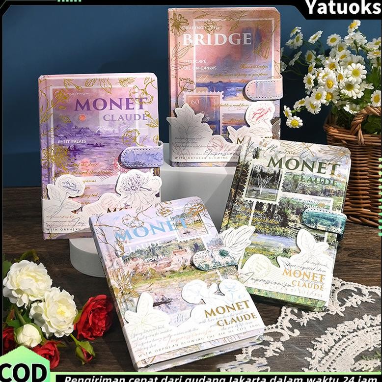 

Notebook Full Color Buku Diary Nature Pemandangan Vintage Lucu Buku Catatan Untuk Penutup Magnet Buku Catatan Lukisan Cat Minyak Sastra Nugi
