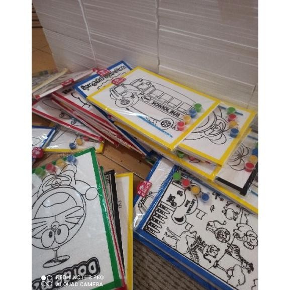 

Paket mewarnai anak anak uk 25x35 lengkap 10 set Nugi