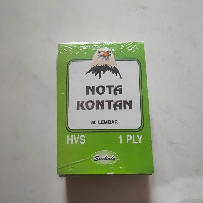

Buku Bon Nota Kontan Kecil Rangkap 1 Ply EXCELLINDO Isi 10 Buku Nugi
