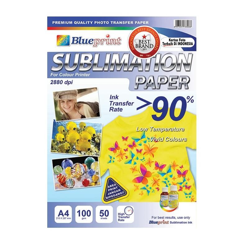 

Blueprint Sublimation Paper - Kertas Sublim A4 Nugi