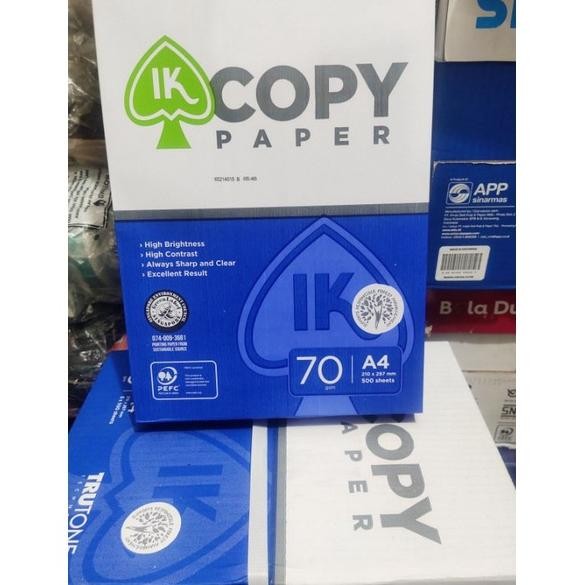 

Kertas Hvs A4 70gr Copy Paper (1 rim)Ojek Nugi