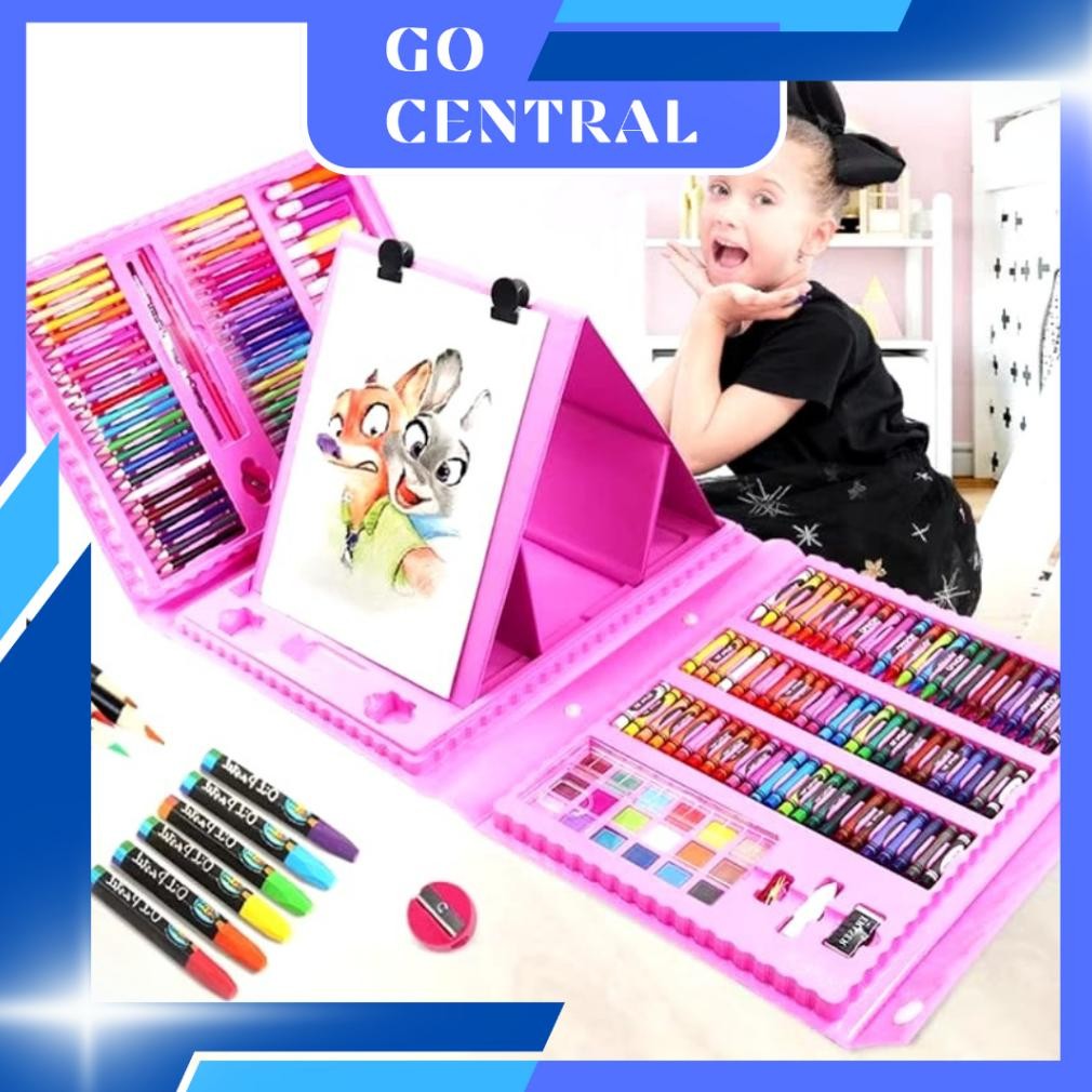 

{GC} Crayon Pensil Warna Art Set Pensil Warna KRAYON 208 PCS Nugi