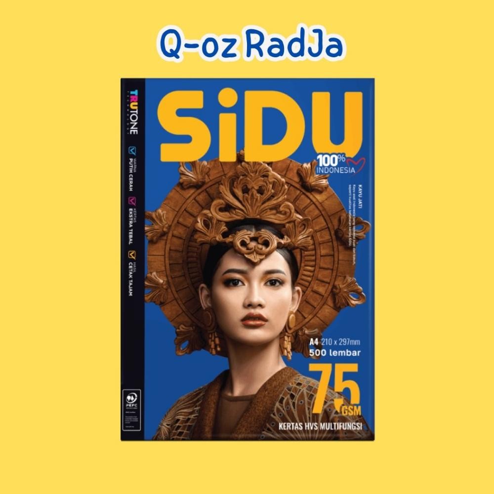 

Kertas HVS / Kertas Photocopy A4 75 gr SIDU Nugi