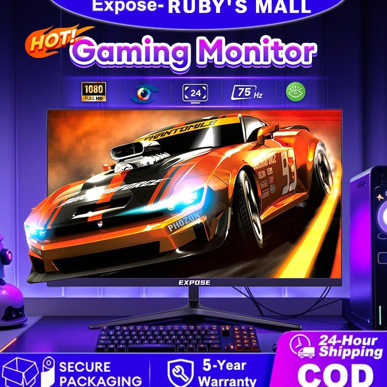 Monitor 27 Gaming Monitor PC curved 75Hz/165Hz desktop ips komputer monitors Nugi
