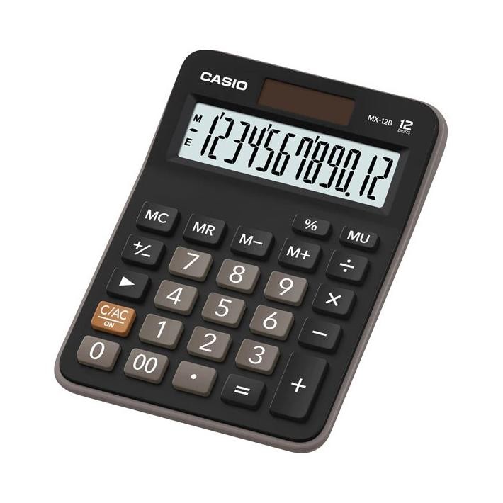 

Kalkulator Meja CASIO MX-12B Office Value Desktop Series Calculator 12 B Nugi