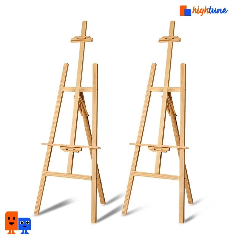 

Hightune Easel Kayu Holder Foto Stand Tripod Kayu Frame Kanvas Lukisan Tripod Frame Kayu Nugi