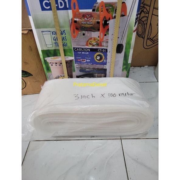 Selang plastik 3Inch 100Meter Selang Buang Plastik Pompa air Sawah 3" Nugi