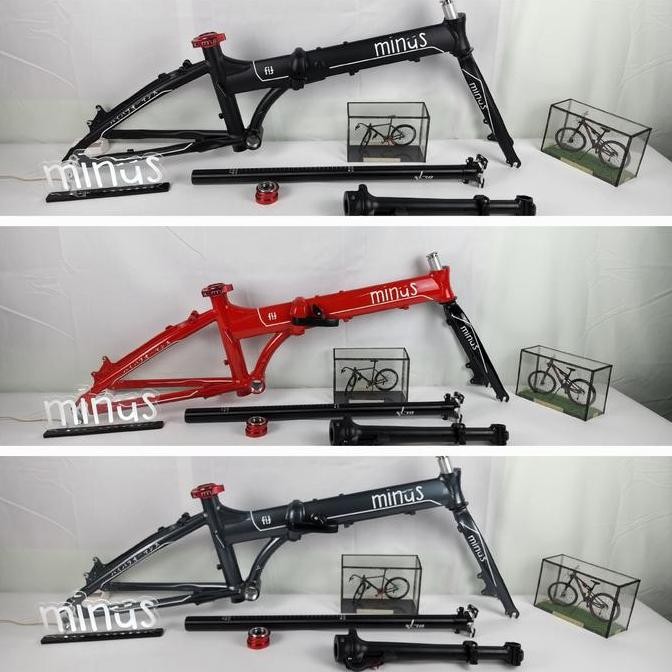 FRAME FORK SELI MINUS 20IN XLR8 ORIGINAL DAN TERPERCAYA