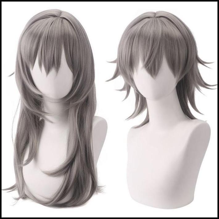 Wig Anime Cosplay Trailblazer Cosplay Female Male Wig Untuk Star Rail Cosplay