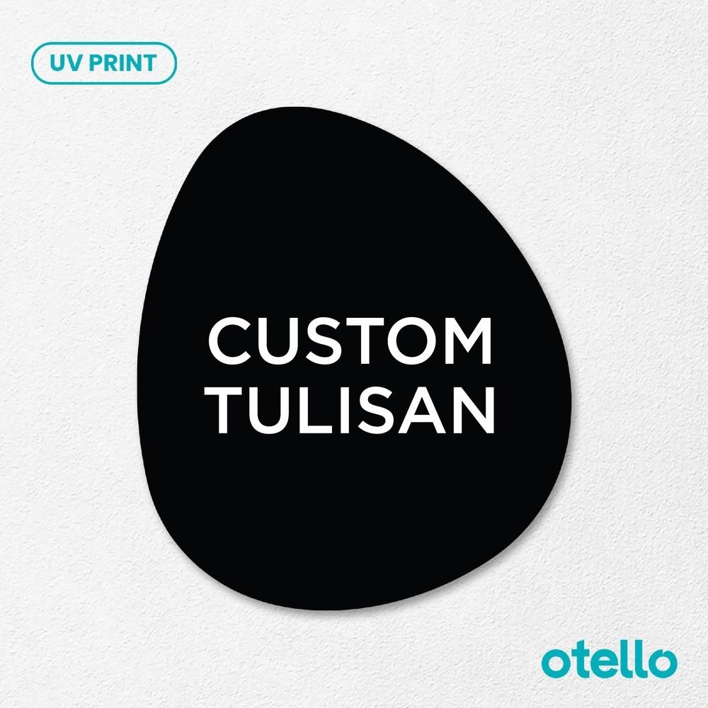 

Custom Tulisan Sign Board Akrilik Tempel Dinding Papan Acrylic Restoran Dinding Petunjuk Toko Cafe Nugi