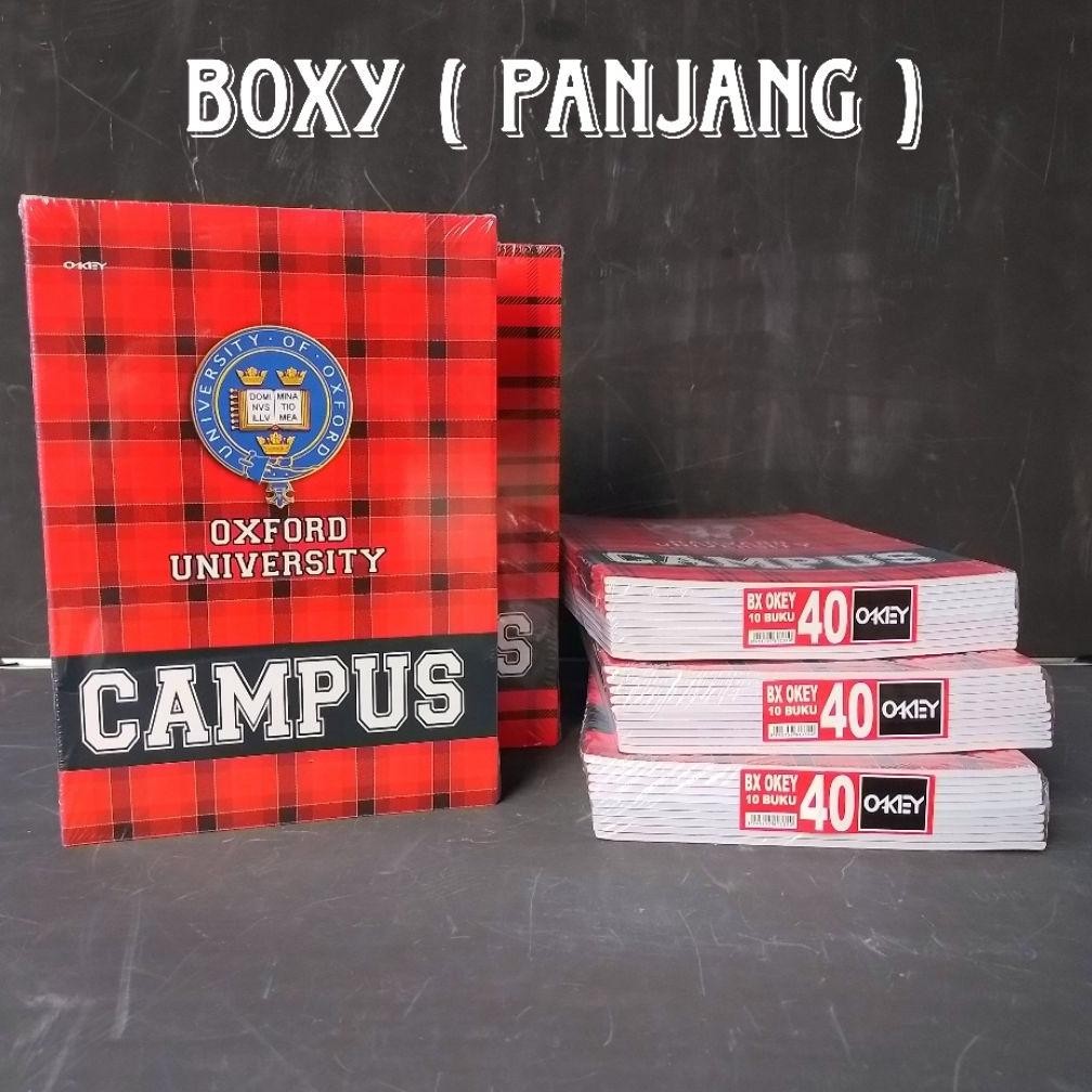 

Buku Tulis Campus Okey 40 Lembar ( Pak 10 Buku ) [ Original ] Nugi