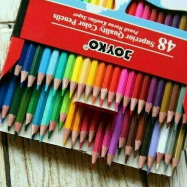 

Pensil Warna Joyko 48 Warna Color Pencil Joyko Nugi