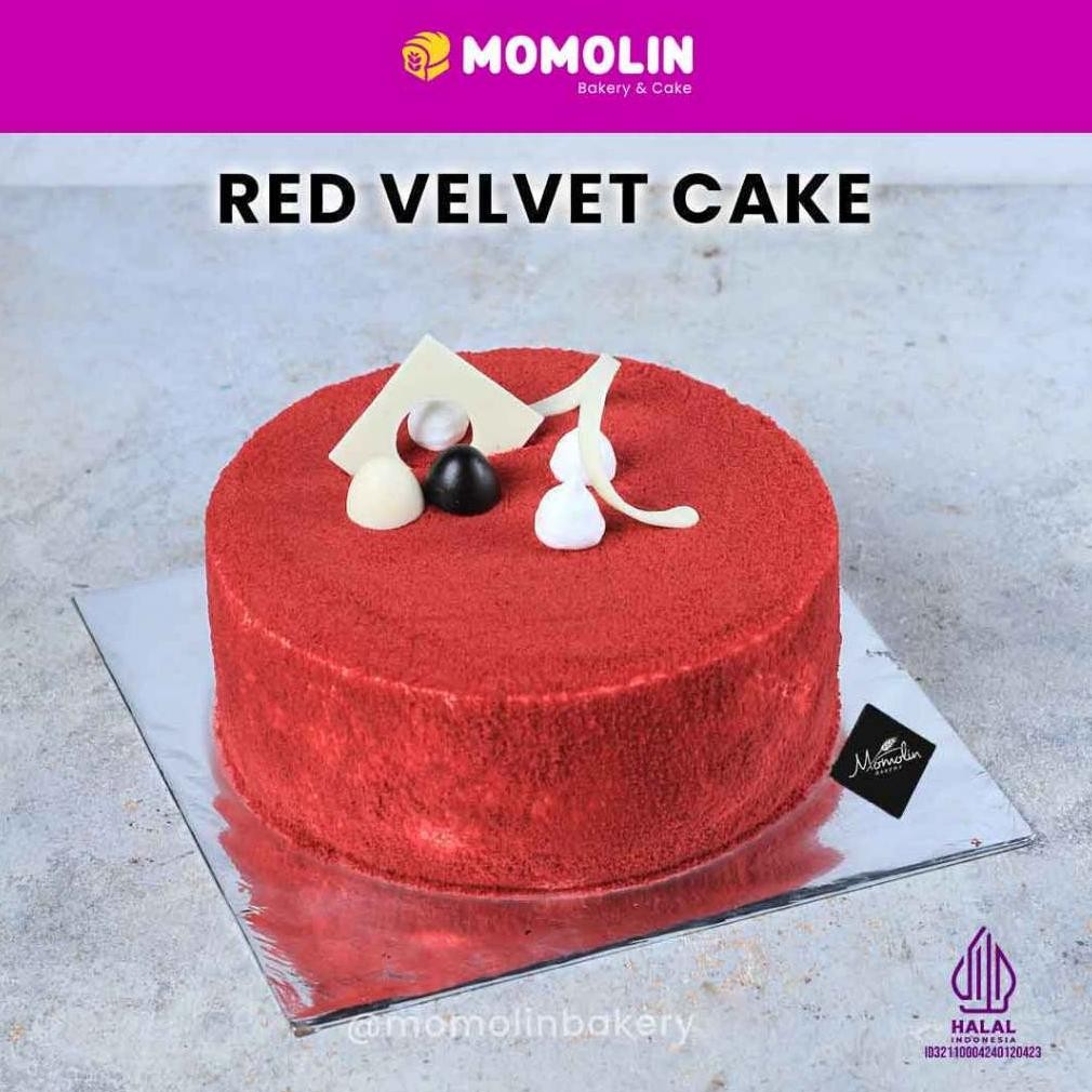 

NO_MORE Momolin Bakery Signature Red Velvet - Red Velvet Cake - Birthday Cake
