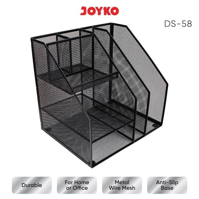 

Desk Set Pen Holder Tempat Alat Tulis Jaring Jala Joyko DS-58