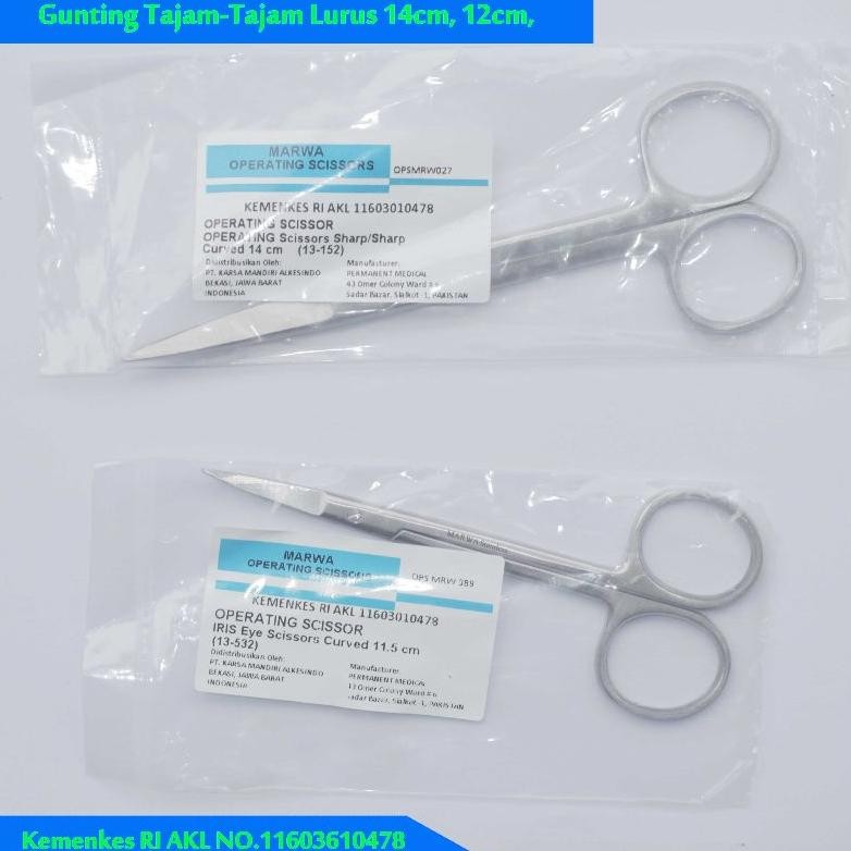 

Gunting Jaringan Gunting Operasi Tajam Tajam Lurus Tajam 14cm Gunting Tajam Lurus 14 cm Nugi