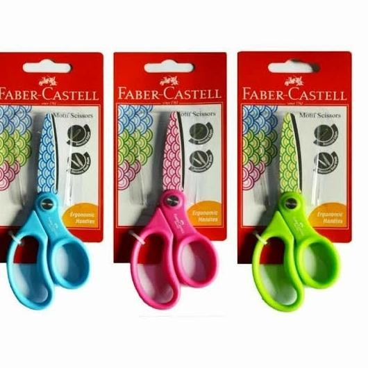 

Gunting Motif Faber Castell / Motif Scissors Faber Castell Nugi
