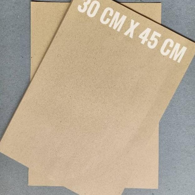 

( 100 Lembar ) Kertas Samson / Kertas Kraft / kertas Pembungkus 80 Gsm Uk 30 cm X 45 cm Nugi