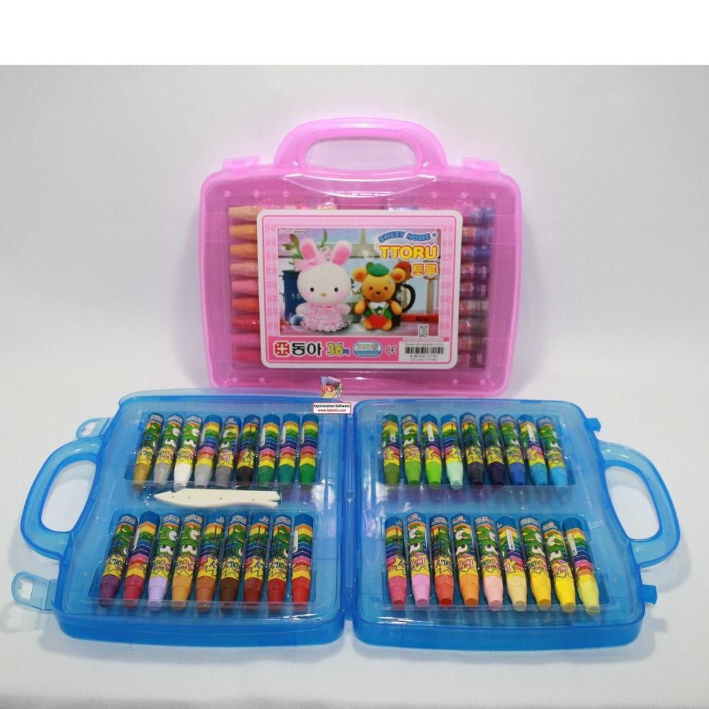 

Oil Pastel / Crayon Donga 36 Warna Korea Nugi