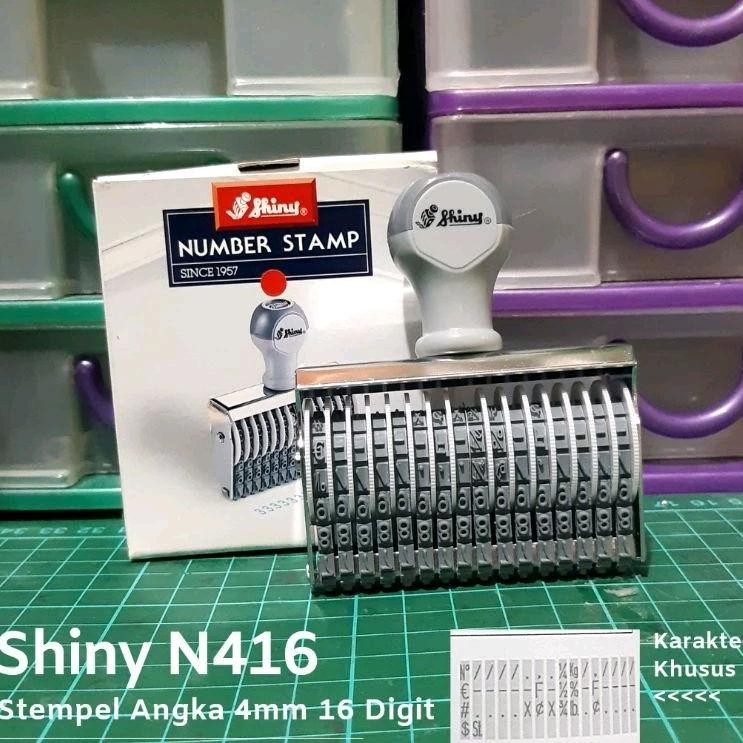 

Stempel Manual Angka 15 16 Digit 4mm Shiny N415 N416 N-415 N-416 Nugi