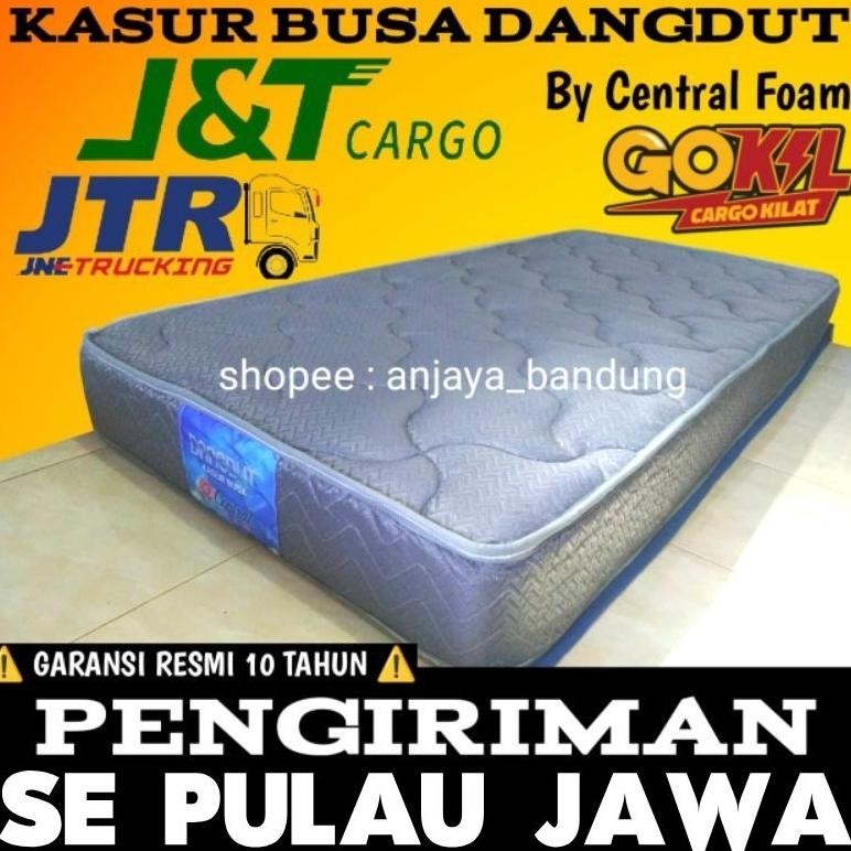 kasur busa dangdut CENTRAL foam original Kain Springbed 90, 120, 140, 160, 180 no.1 2 3 & 4 AST Nugi