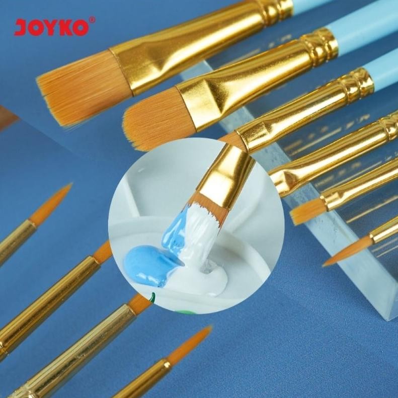 

Kuas Lukis Joyko Set BR-17 (1 set=10 pcs) Nugi